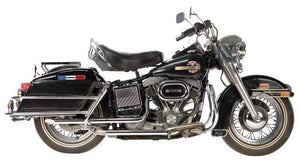 Shovelhead FL Models Mid-Length Staggered Duals For 1970 - 1984 Electric Start Engines