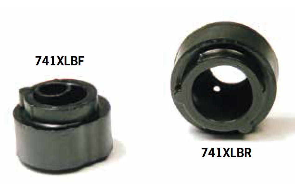 Rubber Motor Mount Bushings For 2004-Up Sportsters