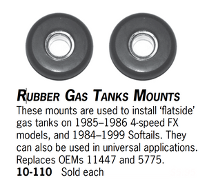 Rubber Gas Tanks Mounts