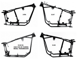 Paughco Wishbone Style Swingarm Frames