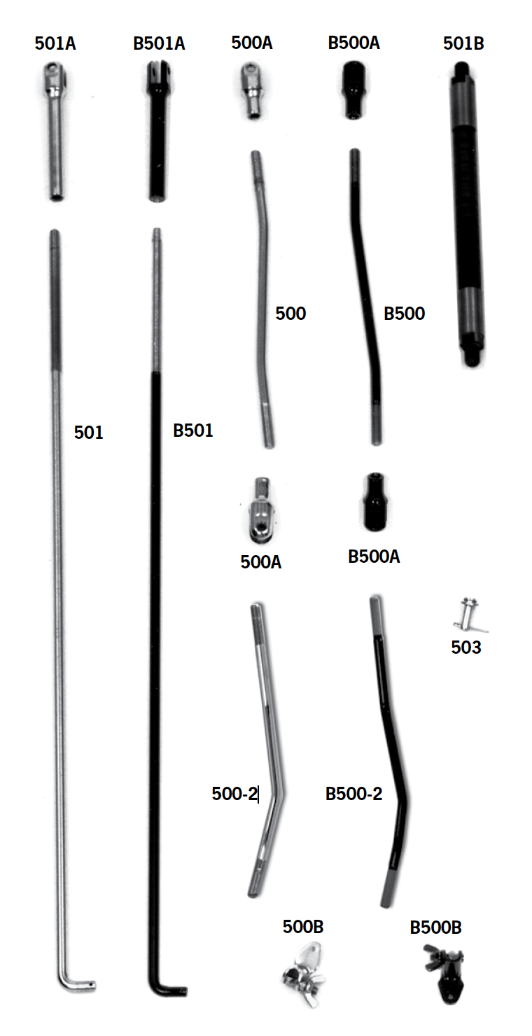 Paughco Mechanical Brake Parts For Rigid Frames