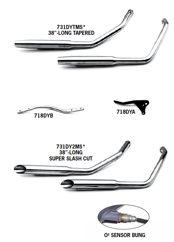 Exhaust Systems For 1991 - 2005 Dyna Models